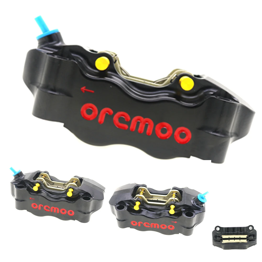 Universal 100mm Mounting 32mm*4 pistons HF2 Large Radiation Motorcycle