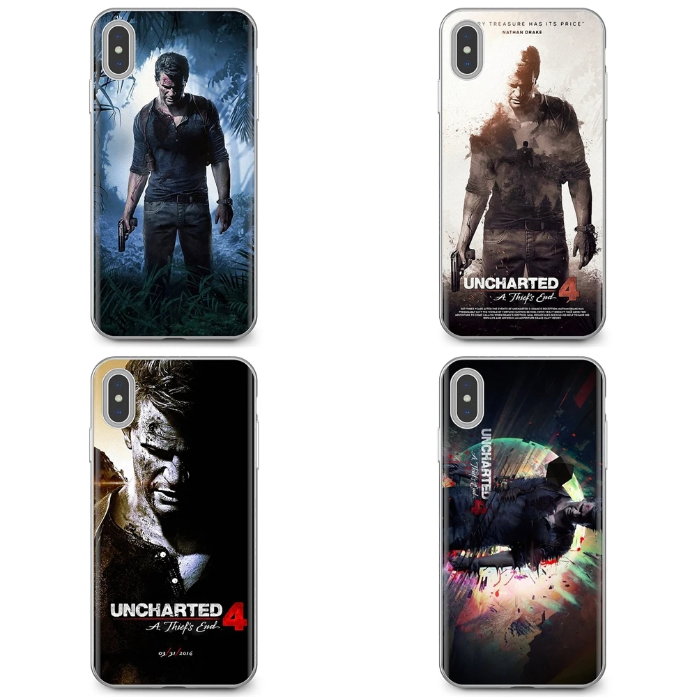 Силиконовый чехол Drake unchared 4 A Thiefs силиконовый для iPhone 11 Pro 5 6 6S 7 8 X 10 XR XS Plus Max iPod Touch |
