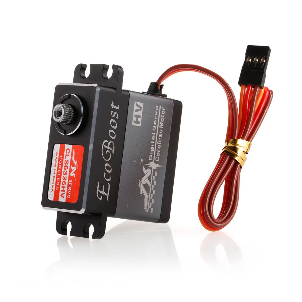 JX CLS6336HV 6.0V-7.4V 0.11sec/60 Digital Metal Gear Coreless Motor Servo 35.6kg Torque Aluminums Case for 1/8 RC Car | Игрушки и хобби