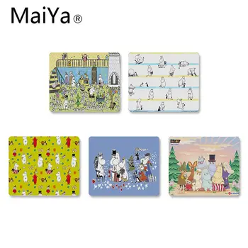 

MaiYa Your Own Mats hippo Moomin Pikku1 Laptop Gaming Mice Mousepad DIY Design gaming Mouse pad Rug For PC Laptop Notebook