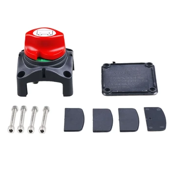 

for Car, RV, Yacht, Battery, Main Power Switch, High Current, Two-Gear Knob, Main Power Switch, 12/24V