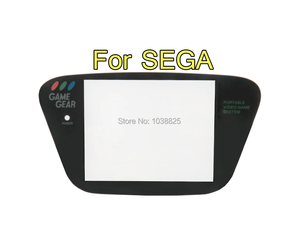 6pcs/lot New Replacement Screen Protector Plastic Lens Cover For Sega