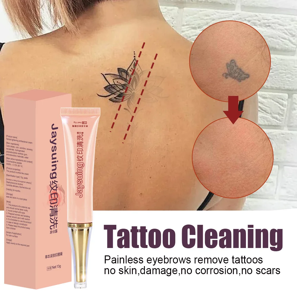 Profession Permanent Tattoo Removal Cream Tattoo Print Cleaning Cream