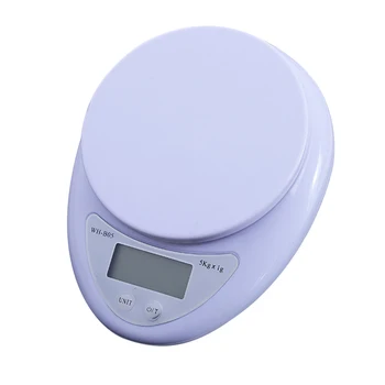 

Multi-purpose Scales Electronic Digital Scale 5Kg/1g Kitchen Scale Precise Food Scale with LCD Display for Kitchen Office