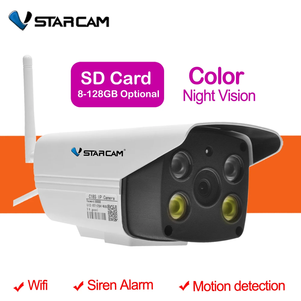 Vstarcam c17s 1080p ip66 Waterproof Outdoor Night Vision Security WIFI IP Camera 
