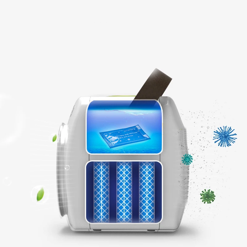 Usb мини портативный кондиционер увлажнитель воздуха очиститель Настольный вентилятор охлаждения воздуха светодиодный светильник Шестерня дисплей воздушный охладитель вентилятор для офиса H