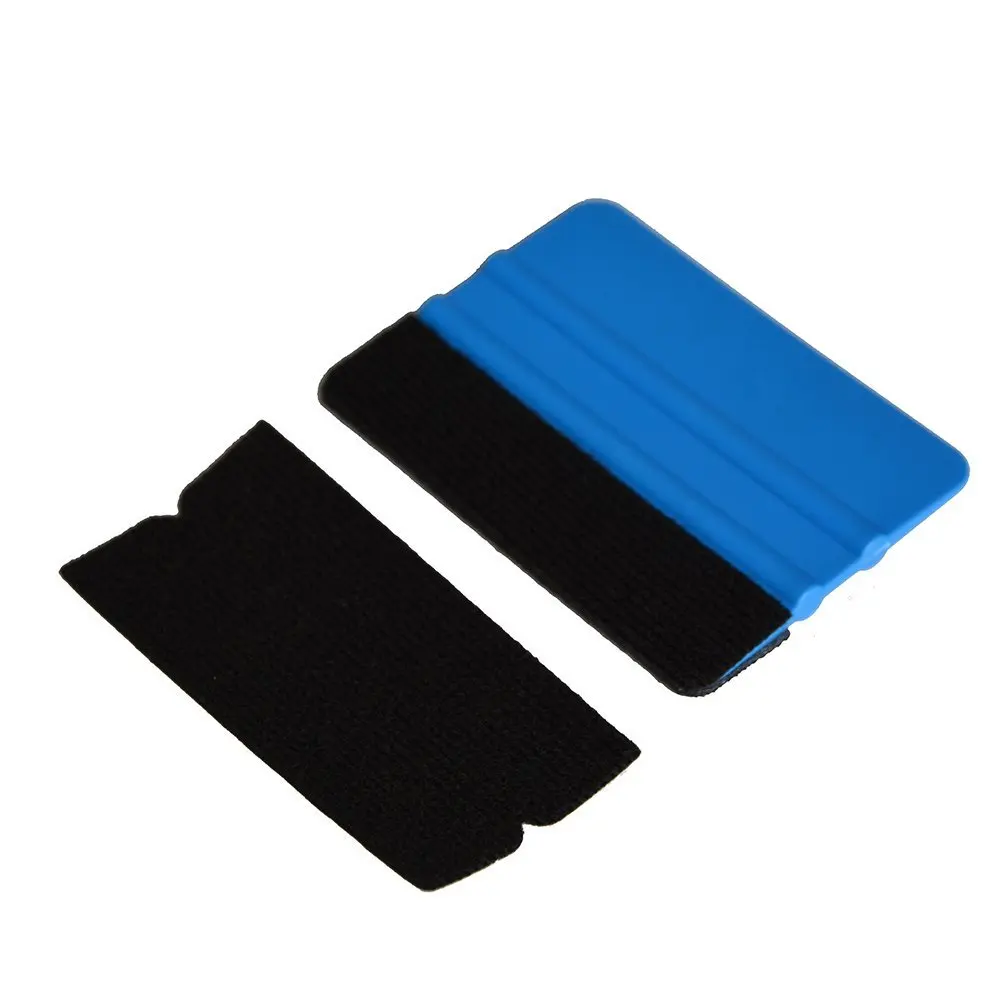 Синяя ткань войлочный скребок автомобильные аксессуары виниловая пленка наклейка резак скальпель карбоновая бумага резка авто инструмент для обертывания автомобиля