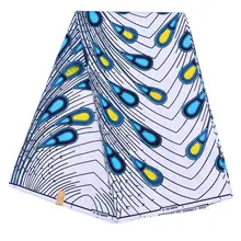 Высокое качество Nederland настоящий воск 6 ярдов/партия гарантированный голландский воск африканская ткань полиэстер Анкара ткань для платья