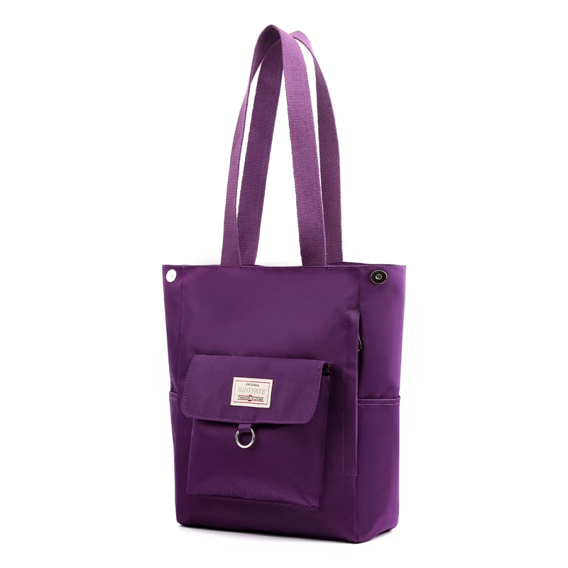 Женская спортивная сумка, водонепроницаемая нейлоновая сумка для зала фитнеса, Большая вместительная сумка для багажа, уличная дорожная сумка Blaso Gymtas - Цвет: Лаванда