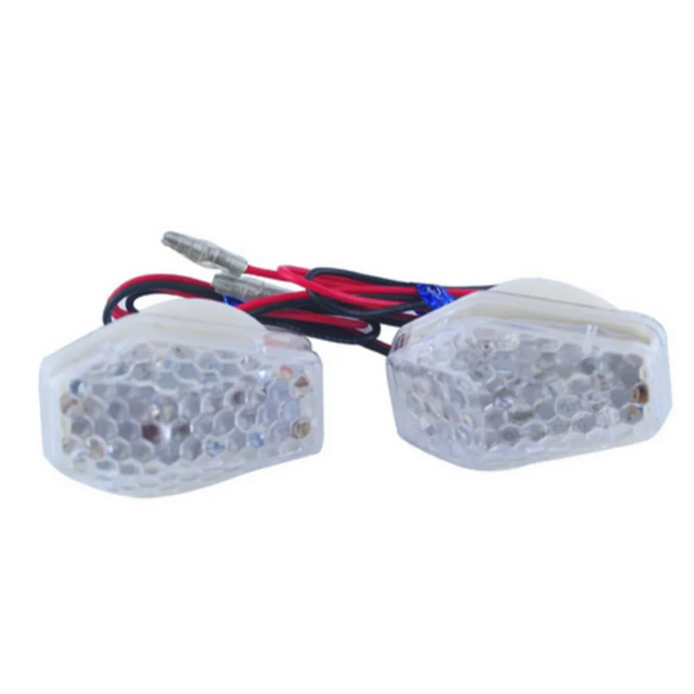 

Blinker PC Motorcycle Led Lamp Indicator Turn Signal Light Durable Universal Super Bright Flush Mount Smoke Waterproof
