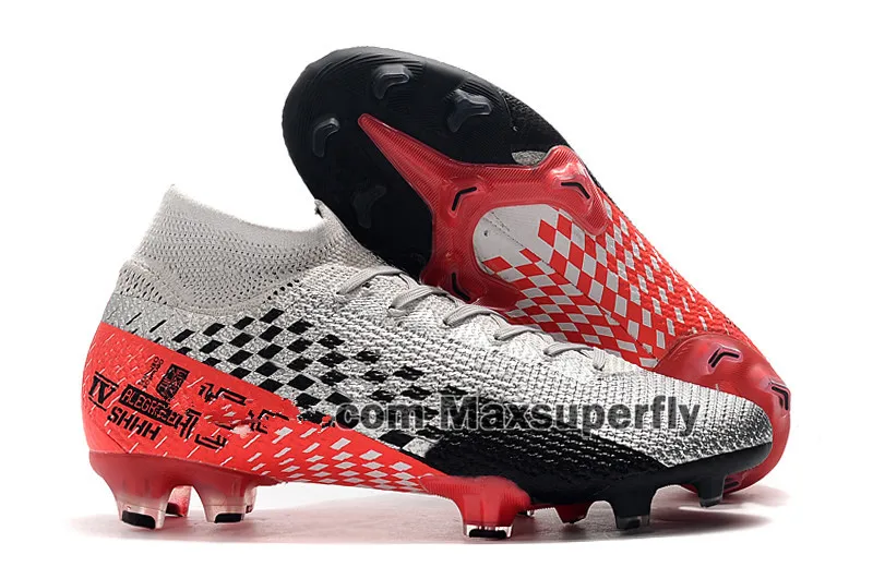 Mens Superfly VII 7 360 Elite SE FG CR7 Ronaldo Neymar NJR MDS 001 Dream Speed Boys Soccer Shoes Football Boots Cleats US6.5-11 - Цвет: 11