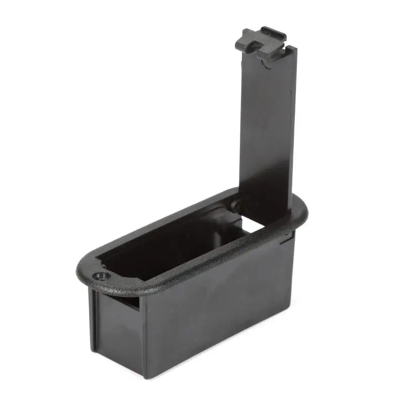 Soporte de batería de 9V, funda negra para guitarra activa, bajo, Pickup, accesorios de guitarra para Proyecto de bajos de repuesto, TSLM1, nuevo