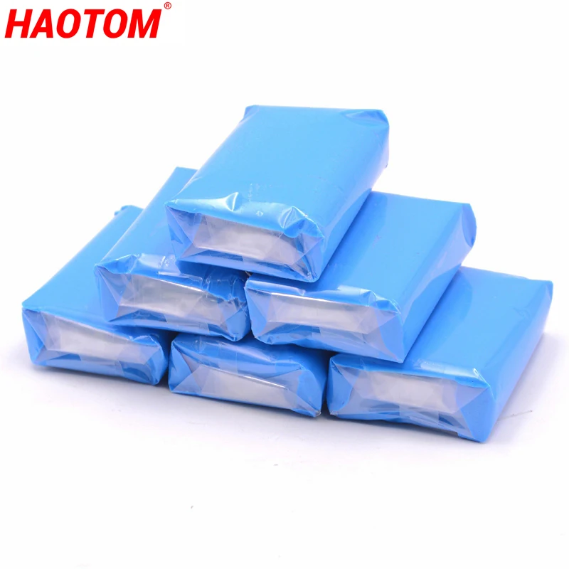 6PCS Car Wash Tool Detail Magic Car Truck Cleaning Mud Clay Bar Auto Cleaning Care Tool Reliable Decontamination Ability