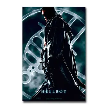 

Hellboy Movie 2 Silk Fabric Wall Poster Art Decor Sticker Bright