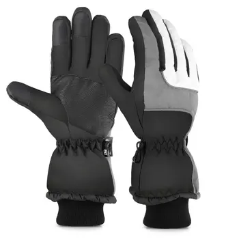 

OUTAD Winter Outdoor Soft Elastic Breathable Windproof & Waterproof Snow Ski Gloves Warm Mountain Climbing Gloves for Women