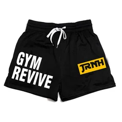 Пляжные шорты Running Shorts Men Double-deck Quick Dry GYM Sport Shorts Fitness Jogging Workout Shorts Men Sports Short Pants