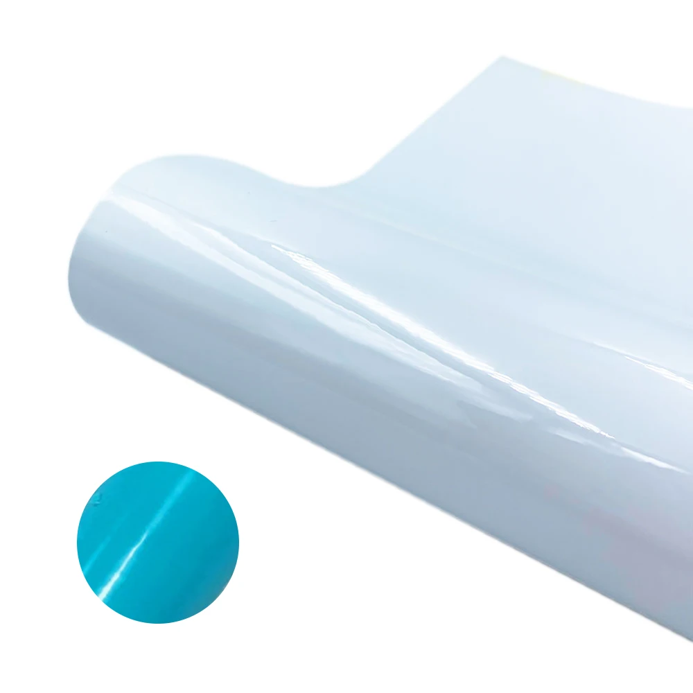 White to Turquoise