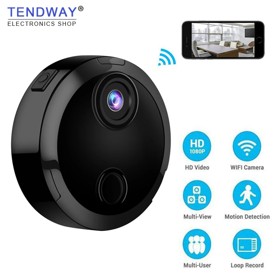 HD Wireless WIFI Spy Hidden IP Security Camera Mini DV Recorder DVR Night Vision