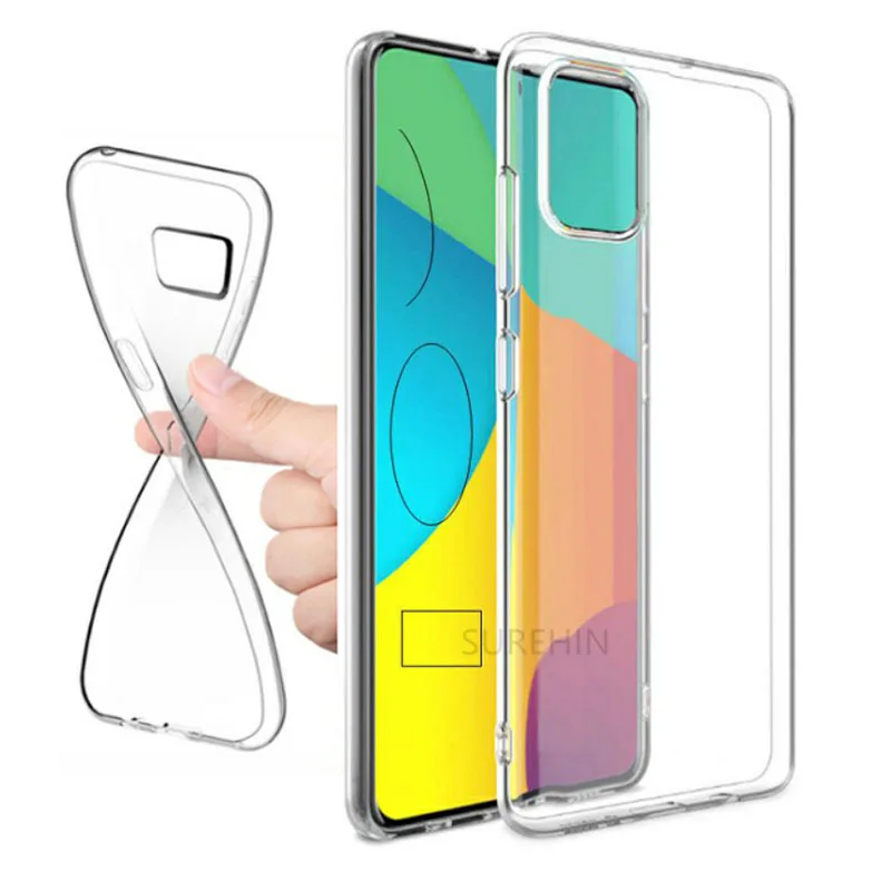 transparent case for Samsung galaxy S20 S10e S9 S8 PLus A70 A50 A51 A41 A71 A81 A91 A40 A30 A20 A10 A01 soft cover silicone | Мобильные
