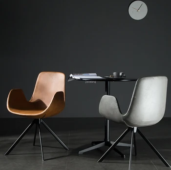 

Nordic Dining Chair Modern Minimalist Home Furniture Restaurant Office Balcony Dining Chair Livingroom Chair