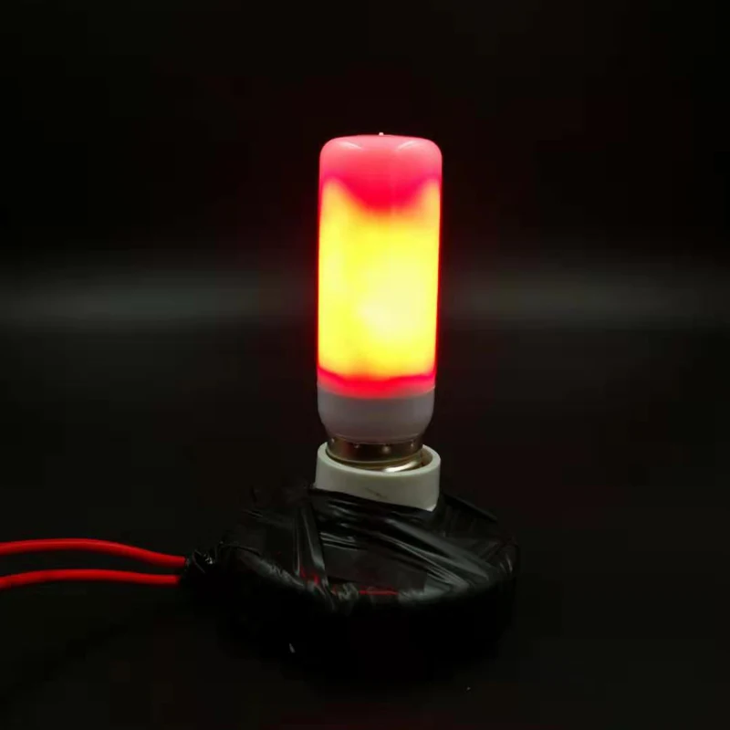 4 Mode E27 LED Flicker Flame Light Bulb Simulated Burning Fire Effect Party Lamp