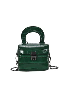 

Women's MINI Shoulder Bag Small Handbag French Style New Chain Bag Messenger Bag Mini Square Bag