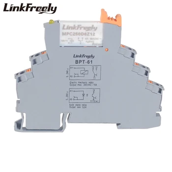 

MPC250D6Z12BPT-61 Plug-in Spring Connected Industrial Relay Module12VDC Input 250VAC 30VDC 6A Output Slim Voltage Relay Module