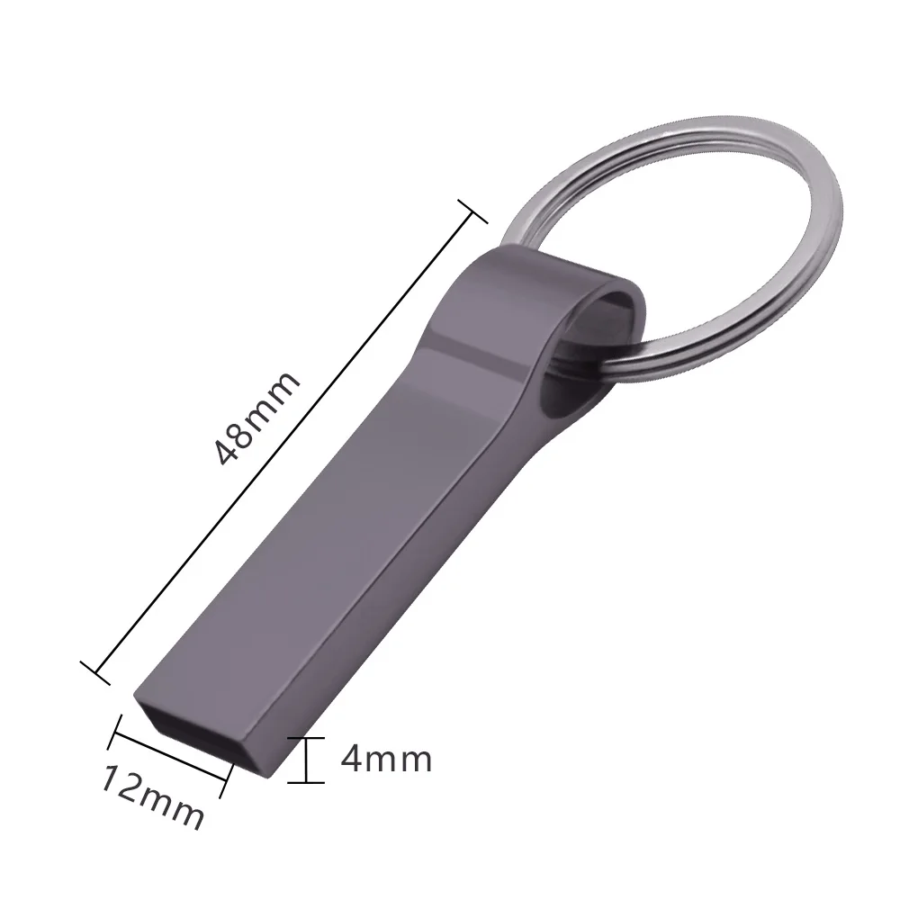 Usb флеш накопитель с металлическим кольцом 4 64 Гб|USB флэш-накопители| |