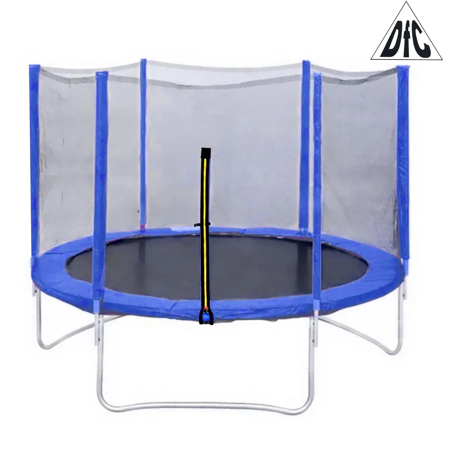 Батут DFC Trampoline Fitness 6ft с сеткой синий 6FT-TR-B | Спорт и развлечения