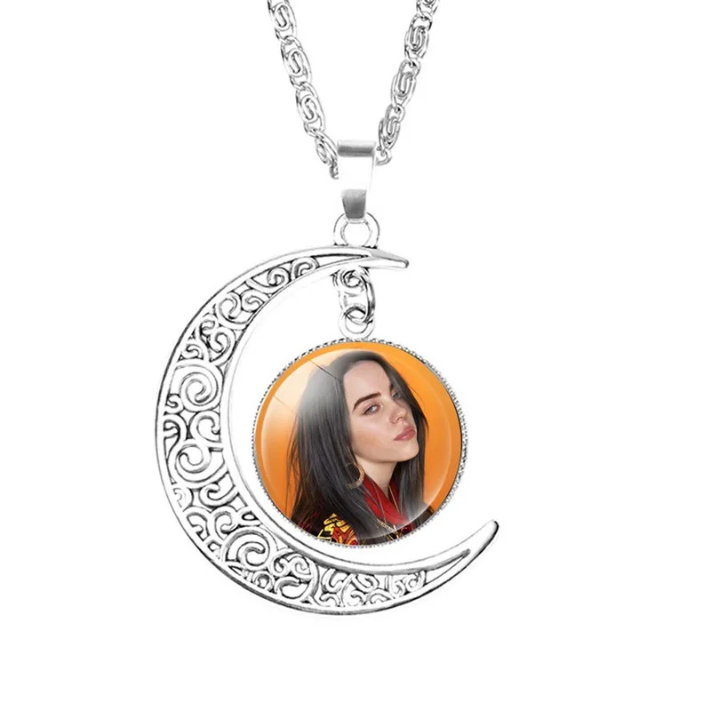 Billie Eilish Popular Necklace Hip-Hop Trendy BAD GUY Do Not Smile At Me Pendant Fans Gift UnisexJewelry Accessorie | Украшения и
