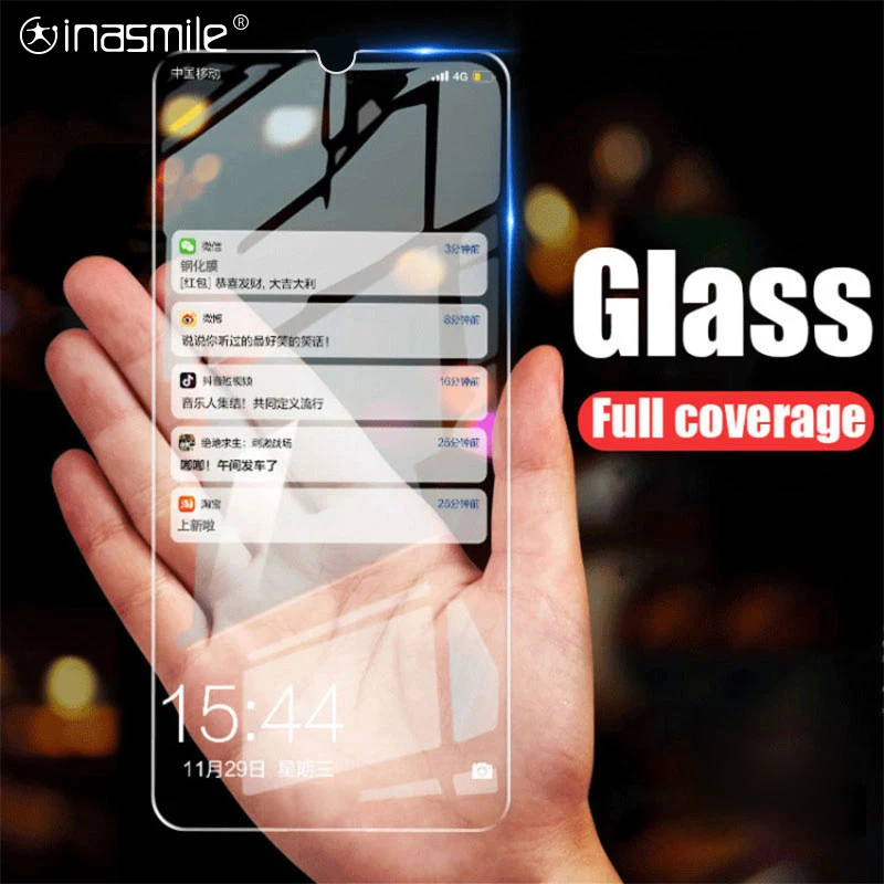 

HD Full Cover Screen Protector For Huawei Honor 10 Lite 9i 8 Lite 8A 8E 8X Max 7i 7X 6X 5X Play Tempered Glass Protective Glass