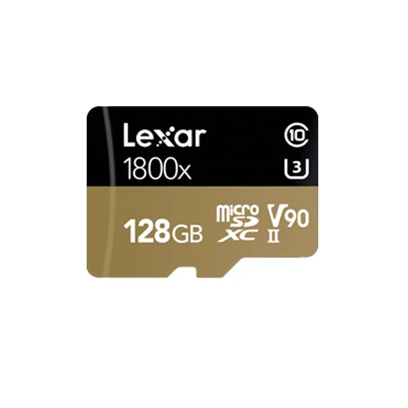 Lexar Professional 1800x высокая скорость до 270 МБ/с./с чтение, 150 МБ/с./с Запись microSDXC UHS-II карт 64 Гб 128 ГБ