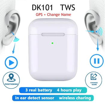 

Original DK101 Pro TWS Aire 2 Copy 1:1 Bluetooth Earphone Wireless Headphones Rename Positioning Earbuds PK i9000 Pro i500 TWS