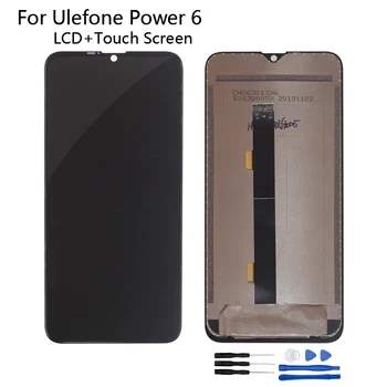 

Original For Ulefone Power 6 LCD Display Touch Screen Assembly Accessories For Ulefone Power 6 Screen LCD Display Free Tools