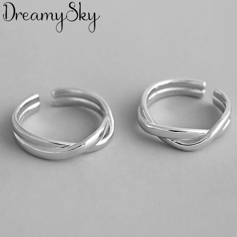 DreamySky,, настоящее 925 пробы, серебряные кольца с крестом для женщин, большие античные кольца, ювелирные изделия на палец, высокое качество
