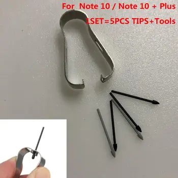 

1SET Removal Tweezers Tool Touch Stylus S Pen Tips For Samsung Galaxy Note 10 N970 N9700 N970f N10 Plus + N9750 N975