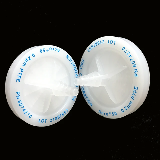 50mm PTFE Membrane Filters - 1.00um Pore Size, 50 Pieces Laboratory Grade