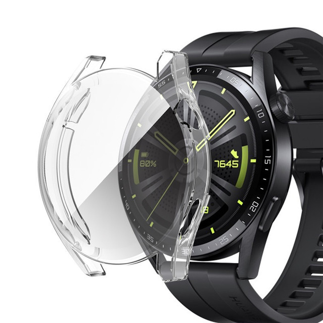 Case For Huawei Watch GT3 GT 2e GT2 42mm 46mm GT 3 TPU  soft All-Around Screen Protector For Huawei Watch GT3 GT2 GT2e