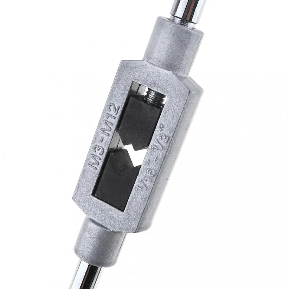 11 шт. ручные инструменты Cr-Mo Tap Die болт для удаления винтовых метрических заглушек с держателем каркаса инструмента и M6-M12 прямое сверло с канавками