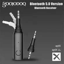 Bluetooth приемник 3,5 мм AUX APTX Bluetooth 5,0 адаптер для наушников Музыкальный беспроводной аудио приемник домашний Sereo tv динамик