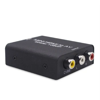 

Mini HDMI to AV HD o Video Converter HDMI TO AV Converter o Sync