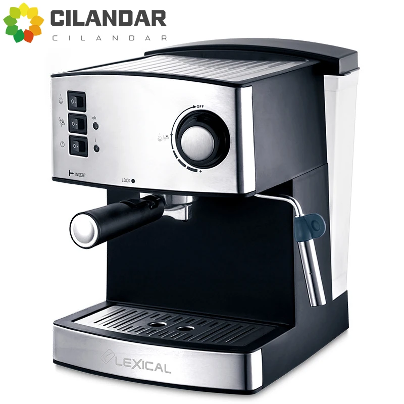 Italian Espresso Machine Milk Frother Cappuccino Latte Mocha Coffee Maker