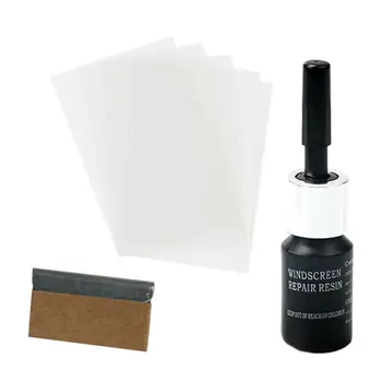 

10x Car Windscreen Windshield Glass Nano Repair Kit For Chips Cracks Scratches Car Cleaning Tools Repair Resin