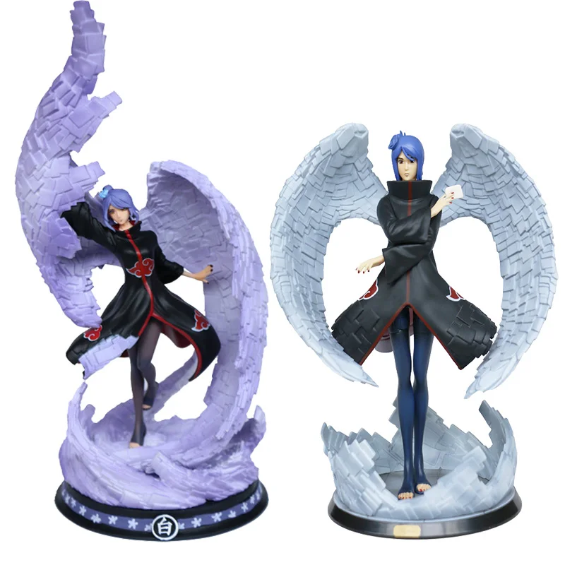 

Naruto Figure Anime Angel Trial konan Naruto Shippuden Figurine Dioarama PVC Action Model Collectible Doll Toys Christmas Gifts