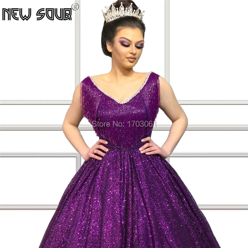 Бисероплетение мусульманское Новое поступление вечерних платьев Vestidos знаменитостей выпускное платье бальное платье с кисточками Дубай африканские вечерние платья кафтан