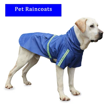 

Wholesale Waterproof Dog Coat New Pet Raincoat And Anti-Snow Dog Raincoat Large Plus Size Reflective Pet Raincoat Pet Supplies