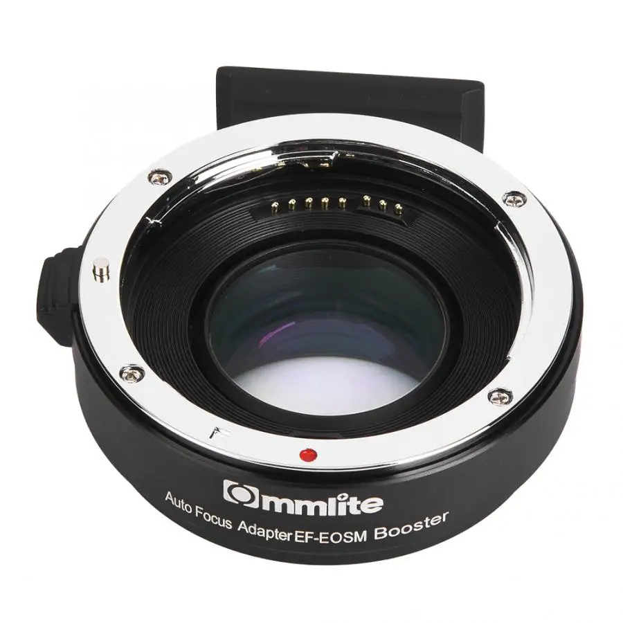 Commlite EF-EOSM Booster 0.71x фокусное расстояние адаптер объектива для Canon EF объектив для EOSM Крепление камеры макрокольцо