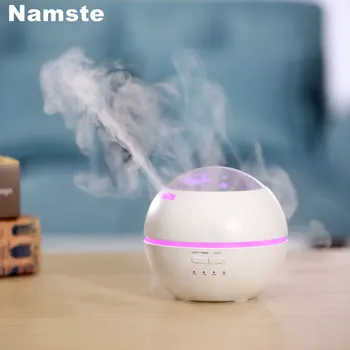 

NMT 162 Light Shadow Aromatherapy Machine Micro Ultrasonic Essential Oil Diffuser 150ml Atomizer With LED Night Light Humidifier