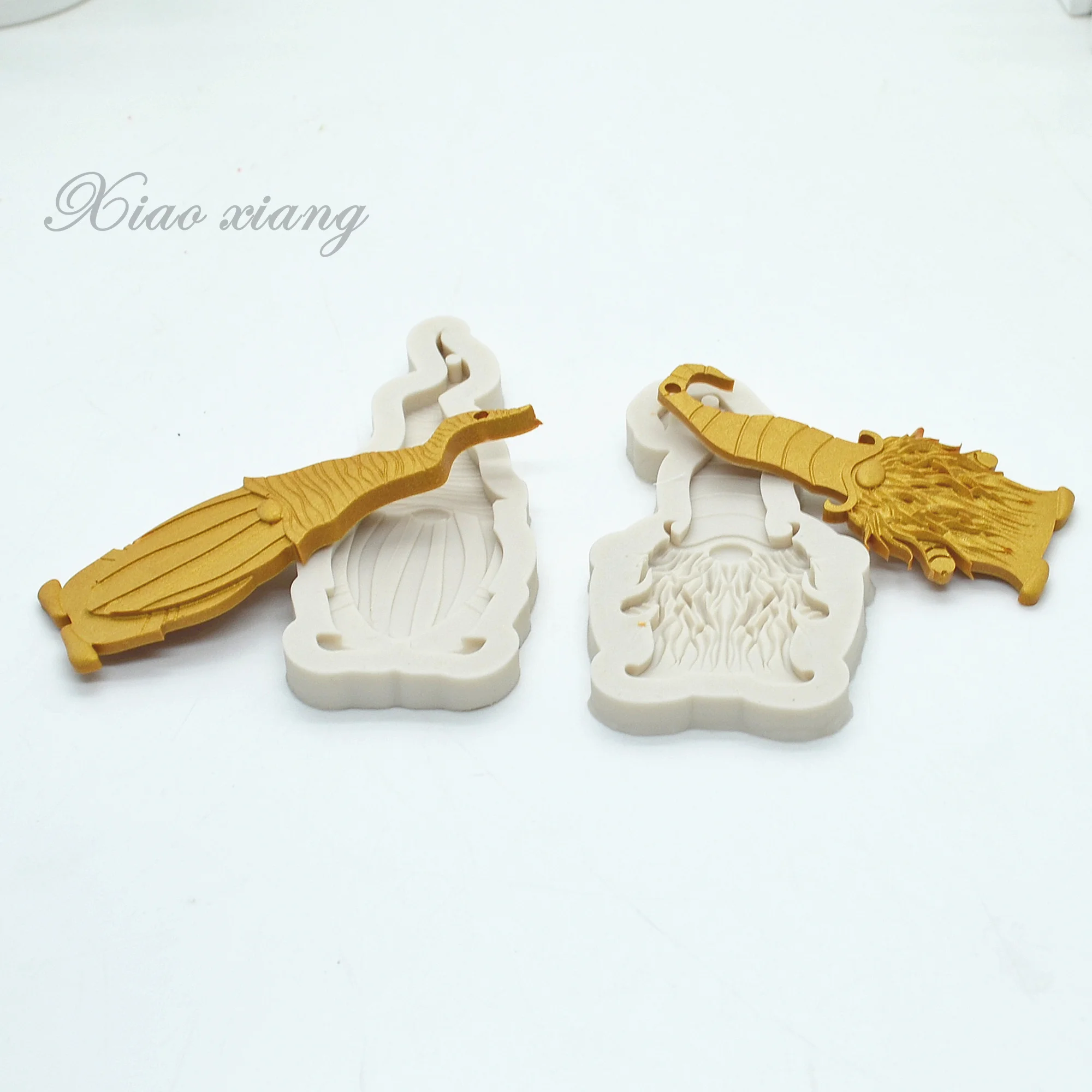 2pc Santa Head Silicone Mould Christmas Cake Decorating Tools Silicone Santa Claus Fondant Cake Molds For Baking Sugar Paste