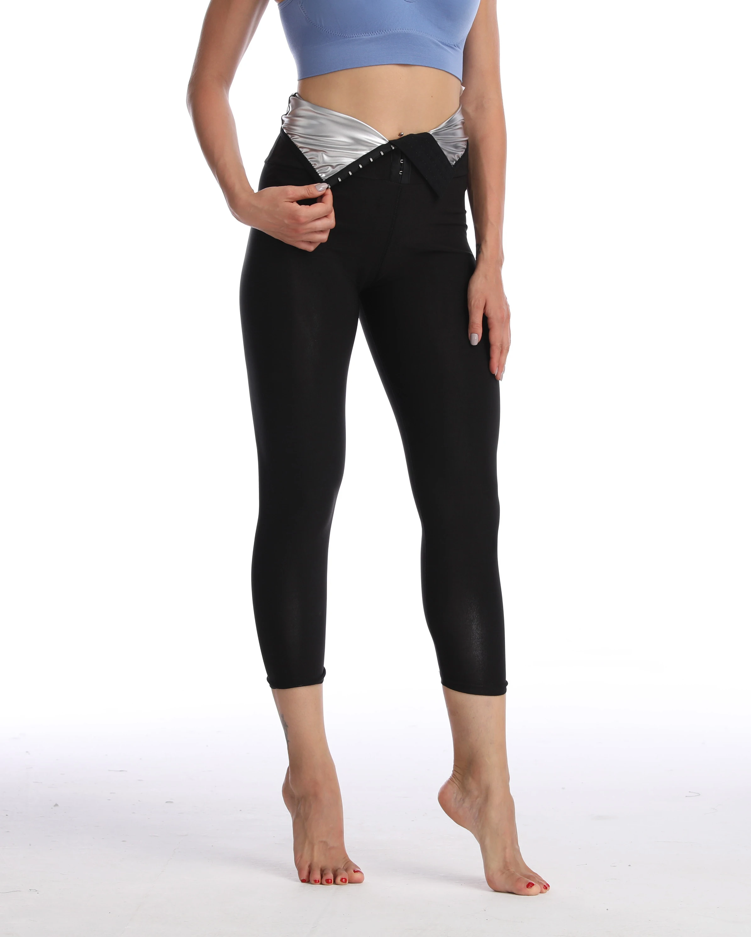 body shaper Sweat Sauna Pants Body Shaper Slimming Pants Legging sudation femme Waist trainer leggings Weight loss Shorts Women Shapewear shapewear underwear